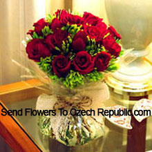 Exotic 11 Red Roses