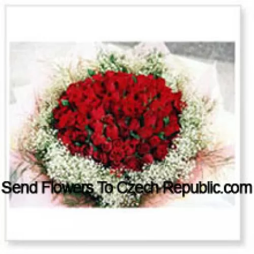 Bunch Of 101 Red Roses