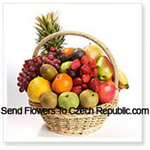 4 Kg (8.8 Lbs) Assorted Fresh Fruit Basket
